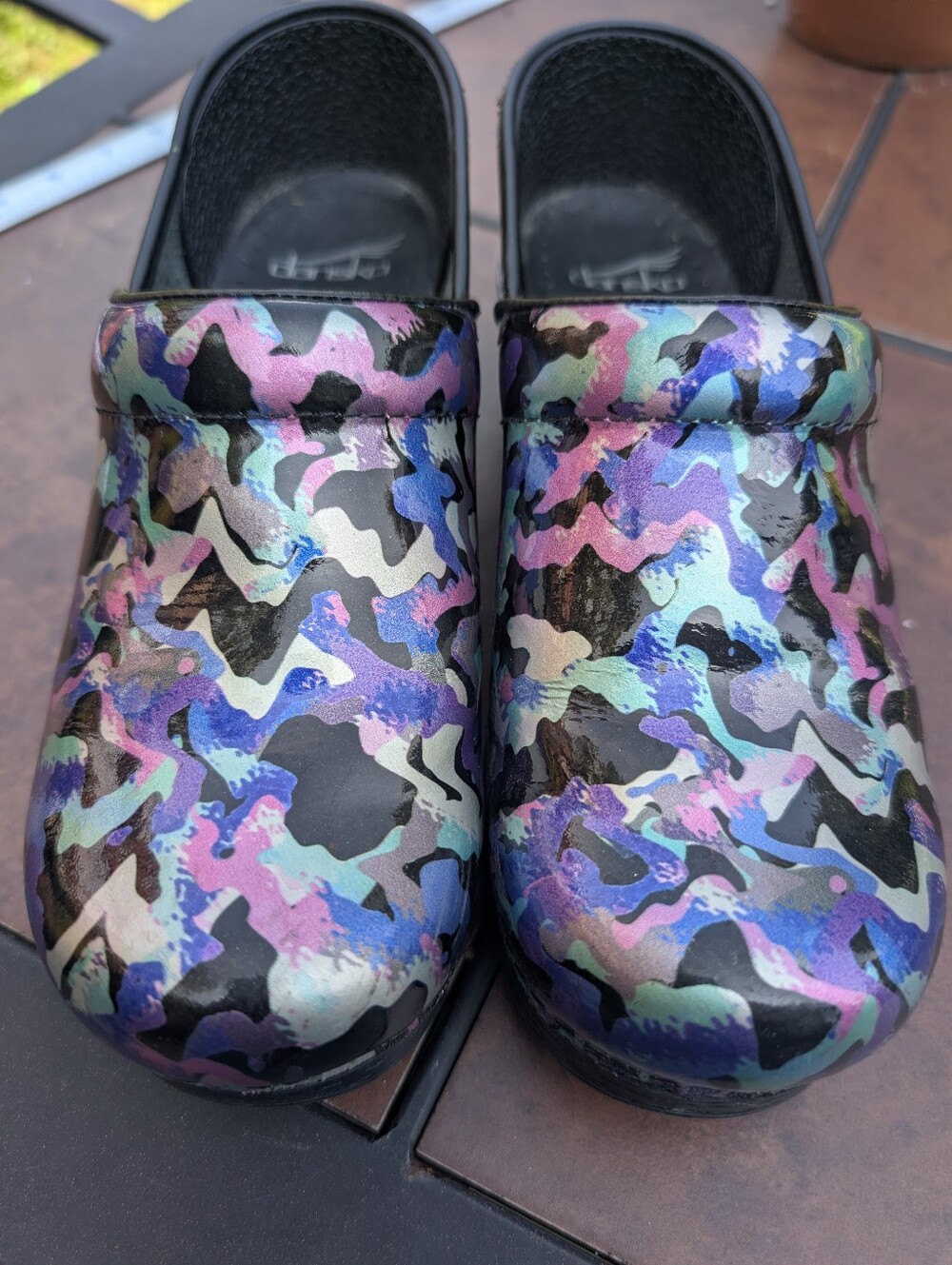 Like New Dansco Mermaid Clog, Sz. 38/7.5-8.